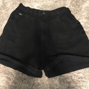 Lee high wasted shorts